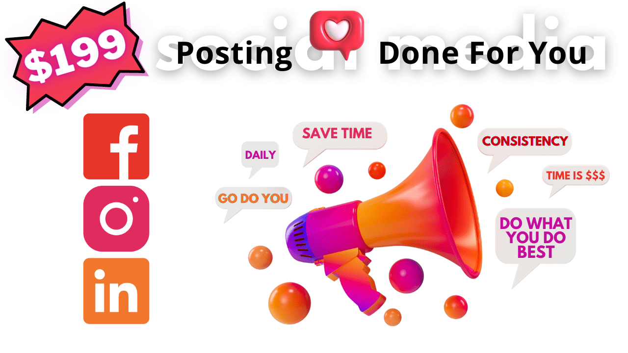 DC Copy Social Media Posting Service $199